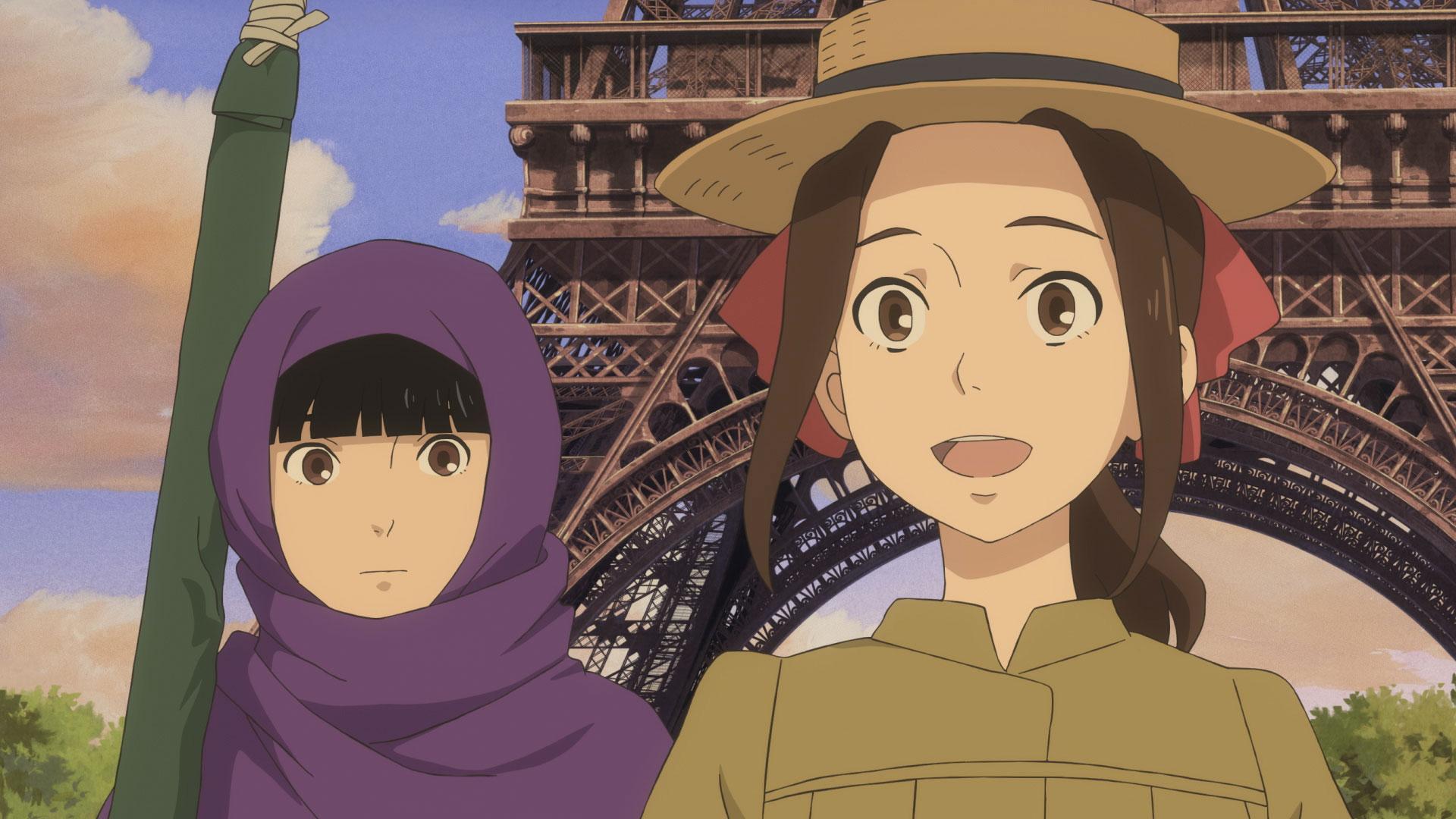 アニメ「パリに咲くエトワール」の一場面（c）「パリに咲くエトワール」製作委員会