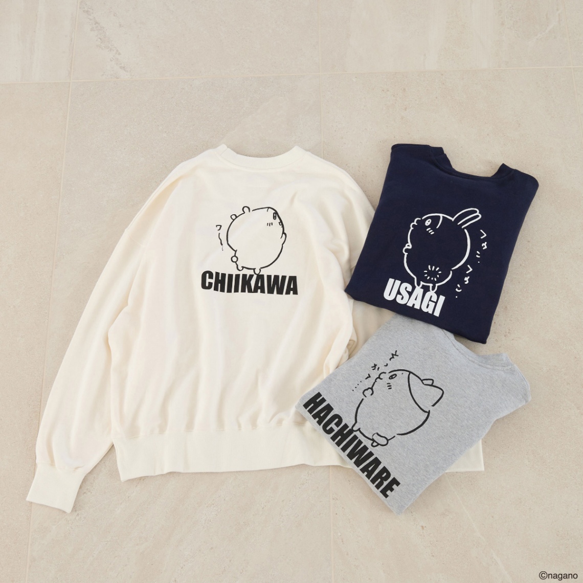 「LOWRYS FARM」の「ちいかわ」スペシャルコレクションのアイテム