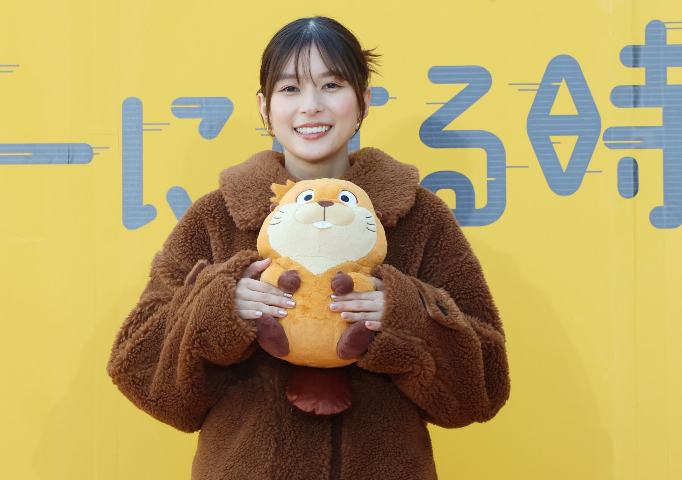 ディズニー＆ピクサー最新作「私がビーバーになる時」で主人公のメイベルの日本版声優を務める芳根京子さん