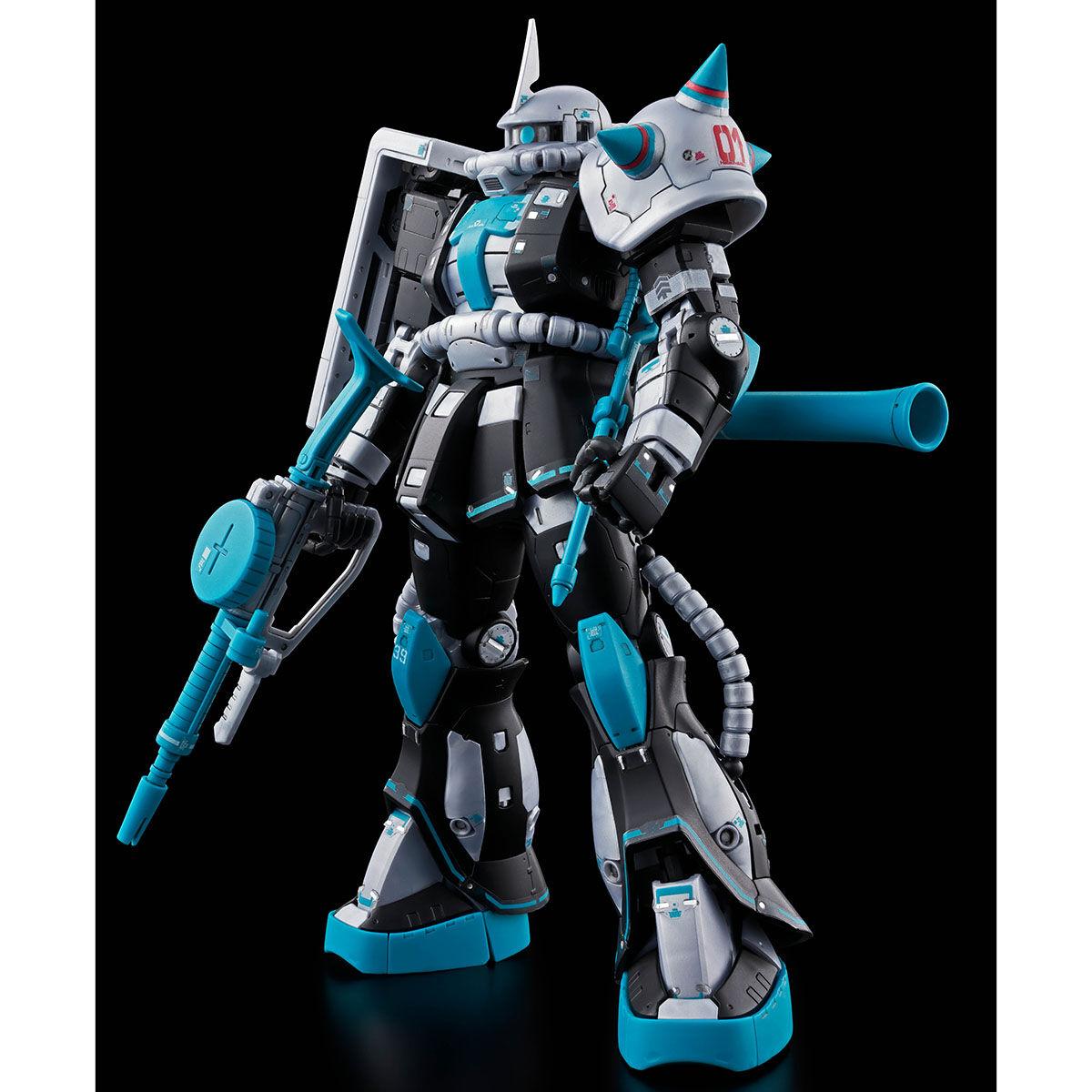 「ガンダム」シリーズと初音ミクがコラボしたザクIIのガンプラ「RG 1／144 MS-06S ザクII［初音ミクVer.］」（c）創通・サンライズ（c）Crypton Future Media， INC. www.piapro.net