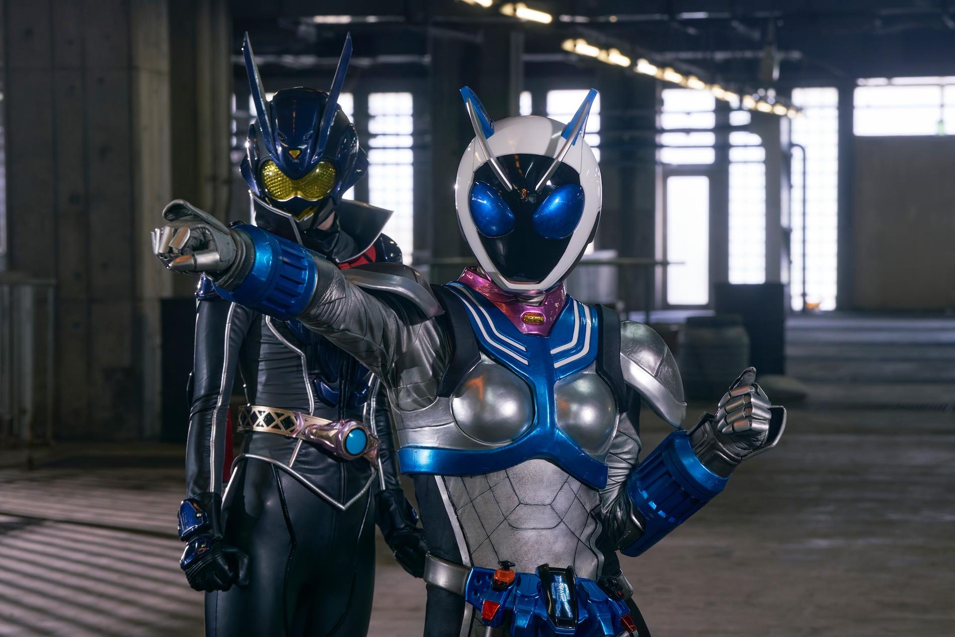 「仮面ライダーアインズ withガールズリミックス」の一場面(C)東映特撮ファンクラブ(C)石森プロ・東映