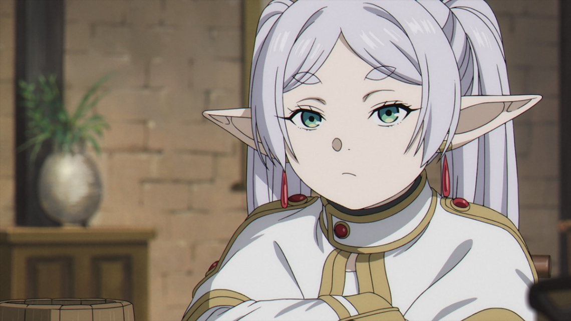 アニメ「葬送のフリーレン」の第31話「好きな場所」の一場面（c）山田鐘人・アベツカサ／小学館／「葬送のフリーレン」製作委員会