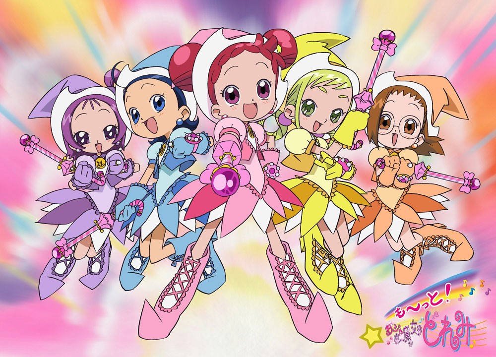 アニメ「も～っと！おジャ魔女どれみ」のビジュアル（c）東映アニメーション