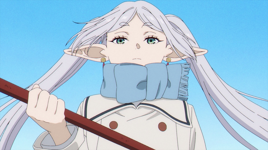 アニメ「葬送のフリーレン」の第31話「好きな場所」の一場面（c）山田鐘人・アベツカサ／小学館／「葬送のフリーレン」製作委員会