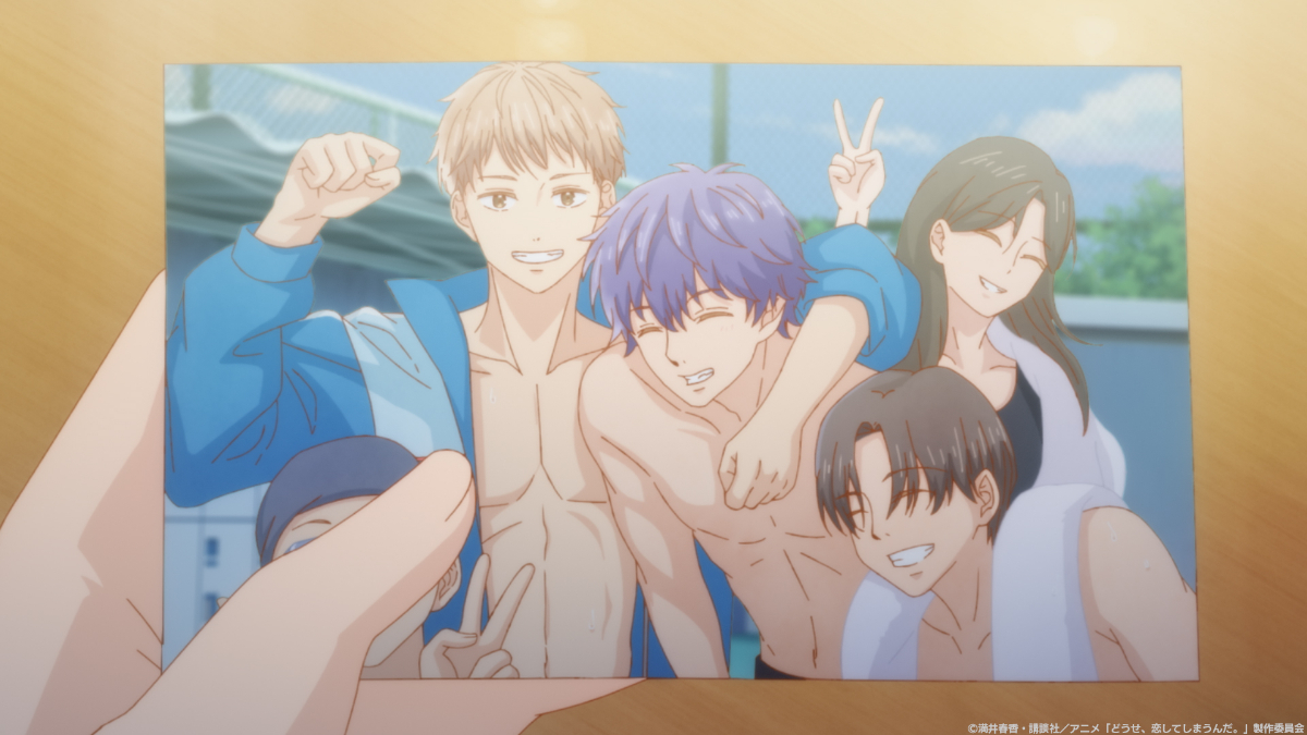 テレビアニメ「どうせ、恋してしまうんだ。」の第17話「消えない思い」の一場面（c）満井春香・講談社／アニメ「どうせ、恋してしまうんだ。」製作委員会