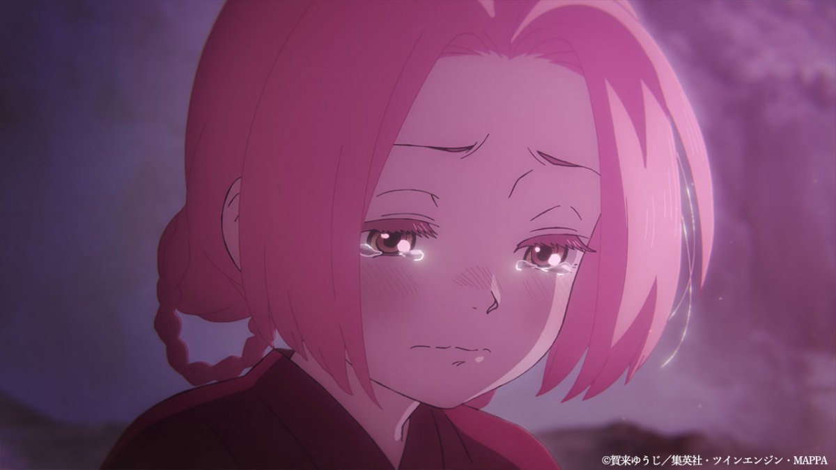 アニメ「地獄楽」の第18話「人と仙人」の一場面