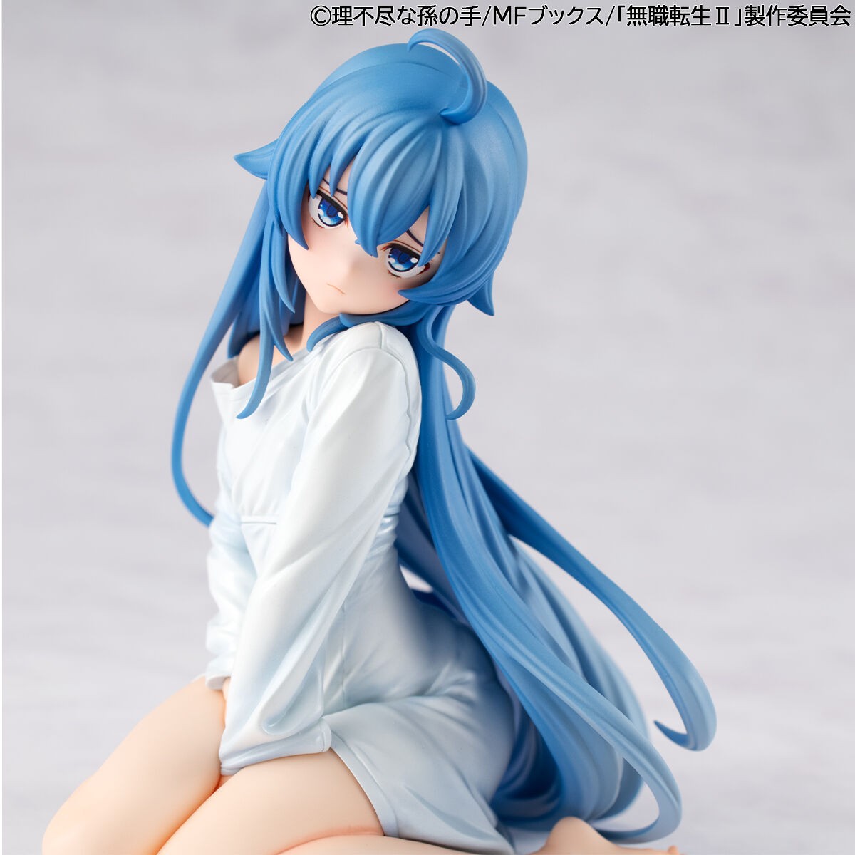 「無職転生 ～異世界行ったら本気だす～」のロキシーのフィギュア「Melty Princess 無職転生 ～異世界行ったら本気だす～ てのひらロキシー のぞき見Ver.」（c）理不尽な孫の手／MFブックス／「無職転生II」製作委員会