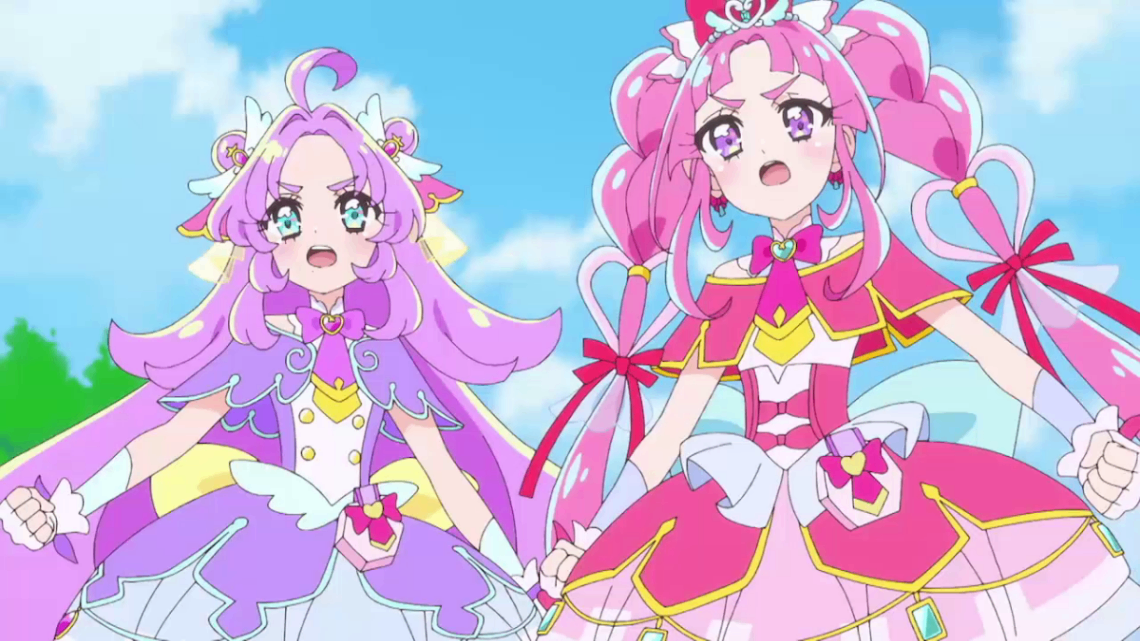 アニメ「名探偵プリキュア！」の第2話「天才登場！ その名はジェット先輩！」（c）ABC-A・東映アニメーション