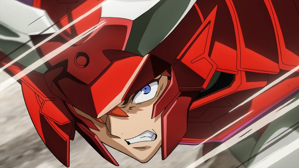 アニメ「鎧真伝サムライトルーパー」の第7話「冥喪裏威」の一場面（c）SUNRISE