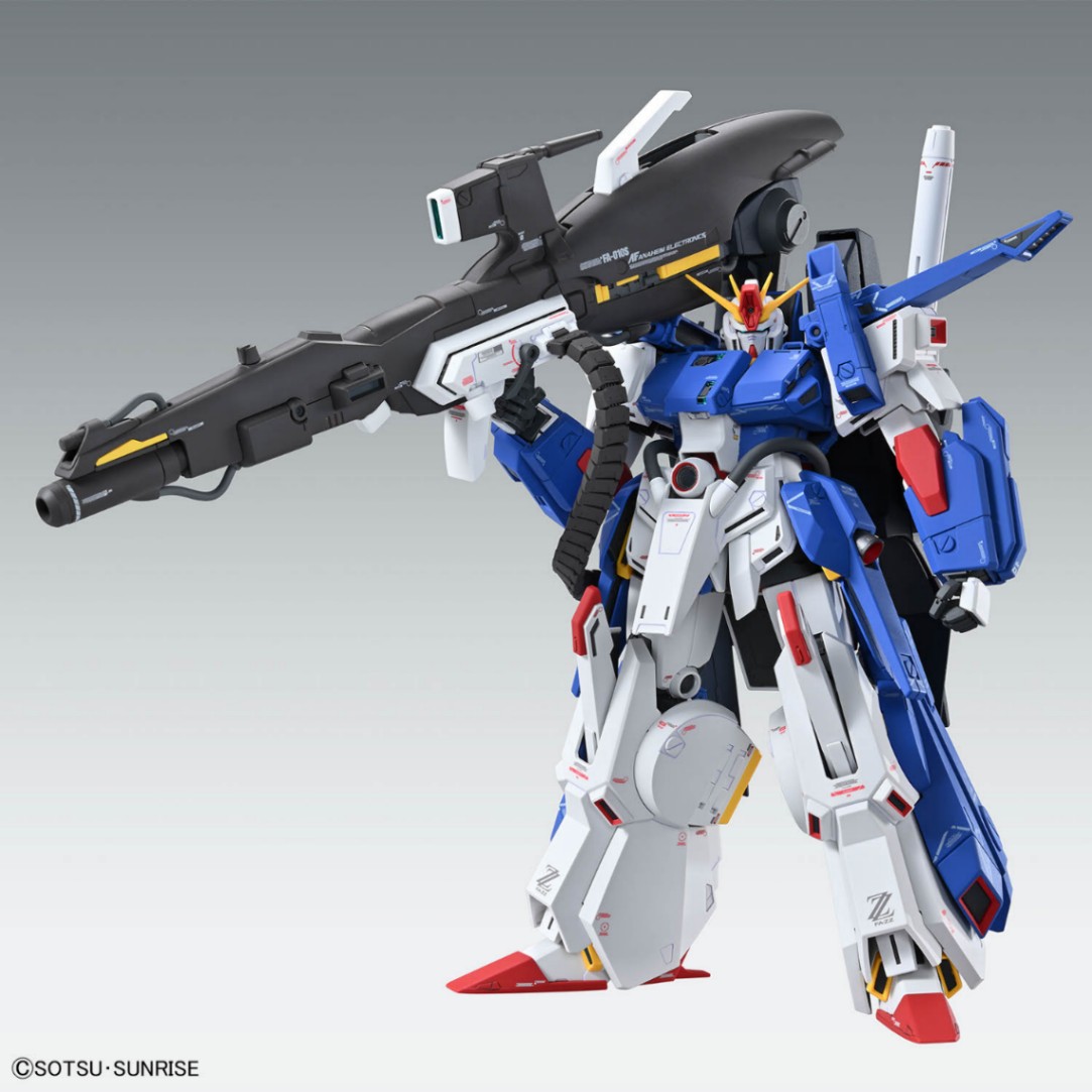 「機動戦士ガンダムZZ」のフルアーマーZZガンダムのガンプラ「MG 1／100 フルアーマーZZガンダム Ver. Ka」（c）創通・サンライズ