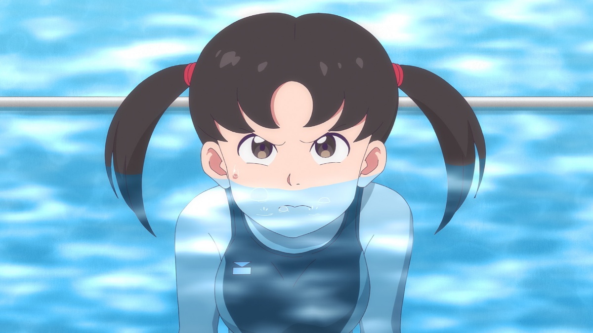 アニメ「ハイスクール！奇面組」の第7話「霧のかくれんぼWARS！／それでもスケベ 出瀬潔」の一場面（c）新沢基栄／集英社・奇面組