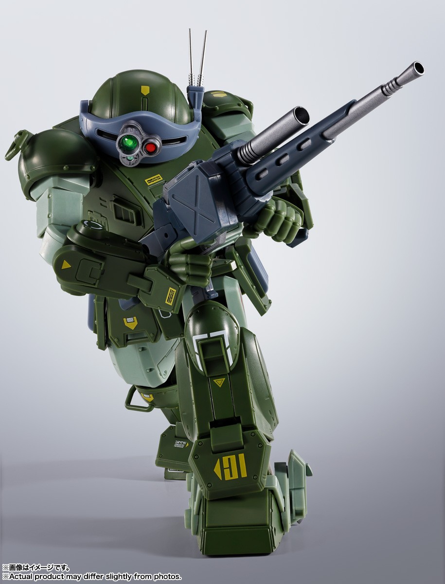 「装甲騎兵ボトムズ」のスコープドッグのフィギュア「HI-METAL R スコープドッグ」(c)サンライズ