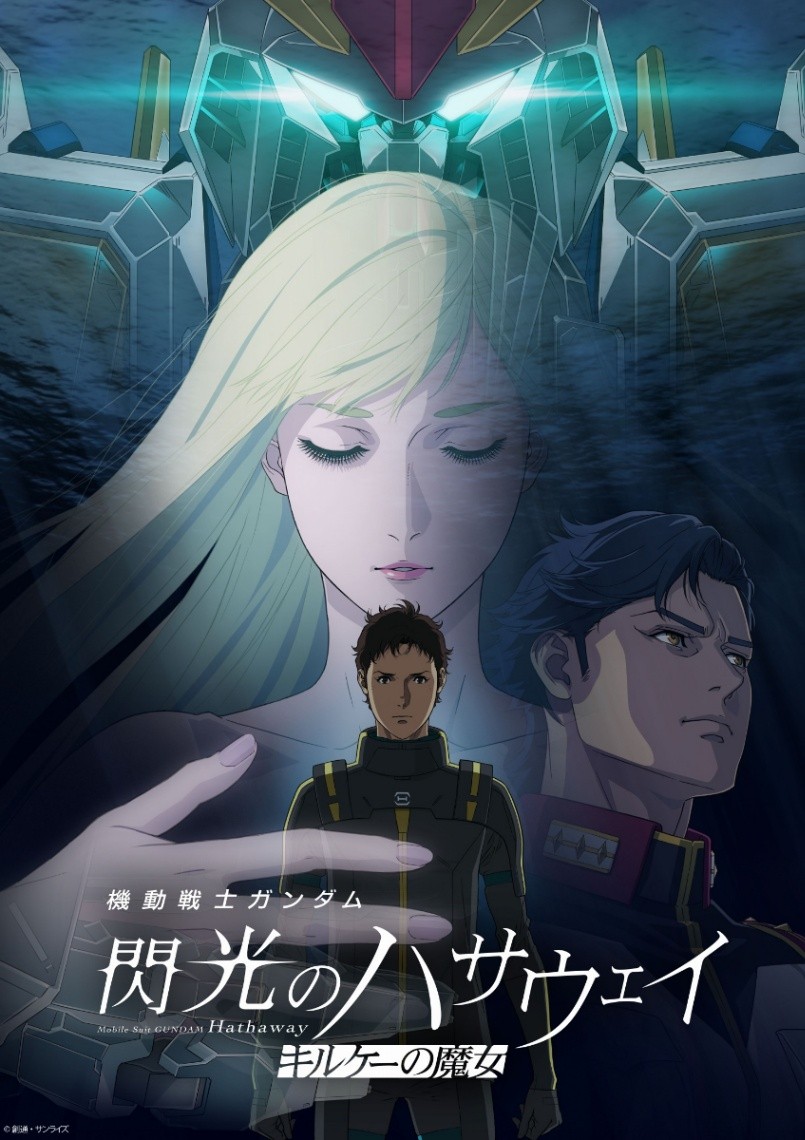 アニメ「機動戦士ガンダム 閃光のハサウェイ キルケーの魔女」のビジュアル(c)創通・サンライズ