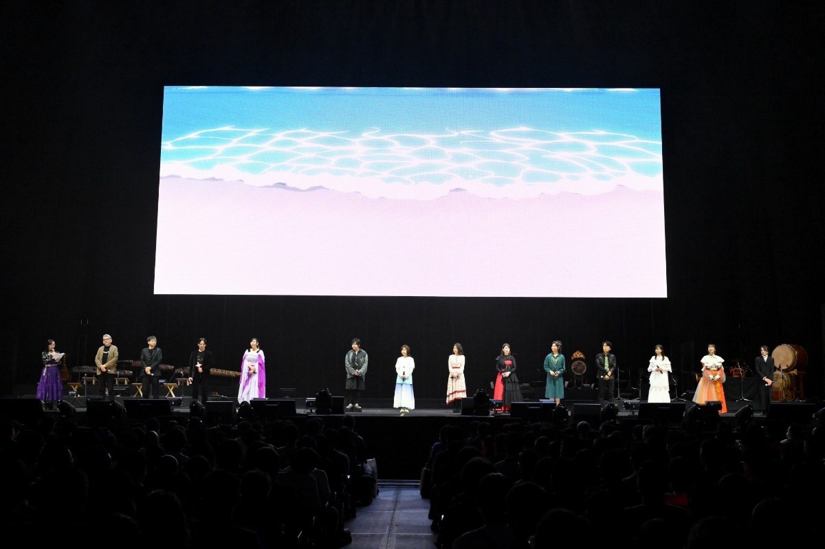 アニメ「エヴァンゲリオン」シリーズのイベント「EVANGELION：30＋；30th ANNIVERSARY OF EVANGELION」の様子（C）カラー（C）カラー／Project Eva.（C）カラー／ EVA製作委員会