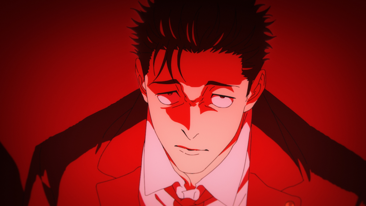 アニメ「呪術廻戦」の第55話「東京第1結界（2）」の一場面（c）芥見下々／集英社・呪術廻戦製作委員会