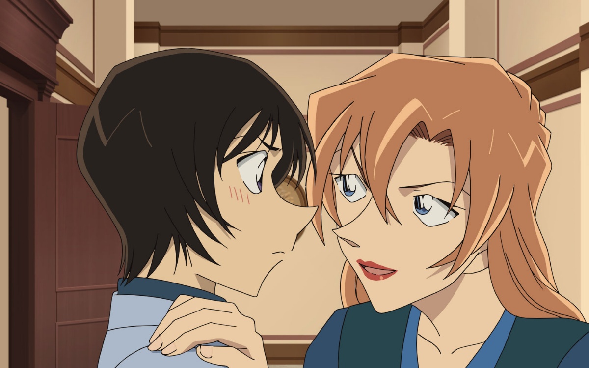 アニメ「名探偵コナン」の「千速と重悟の婚活パーティー（後編）」のデジタルリマスター版の一場面（c）青山剛昌／小学館・読売テレビ・TMS 1996