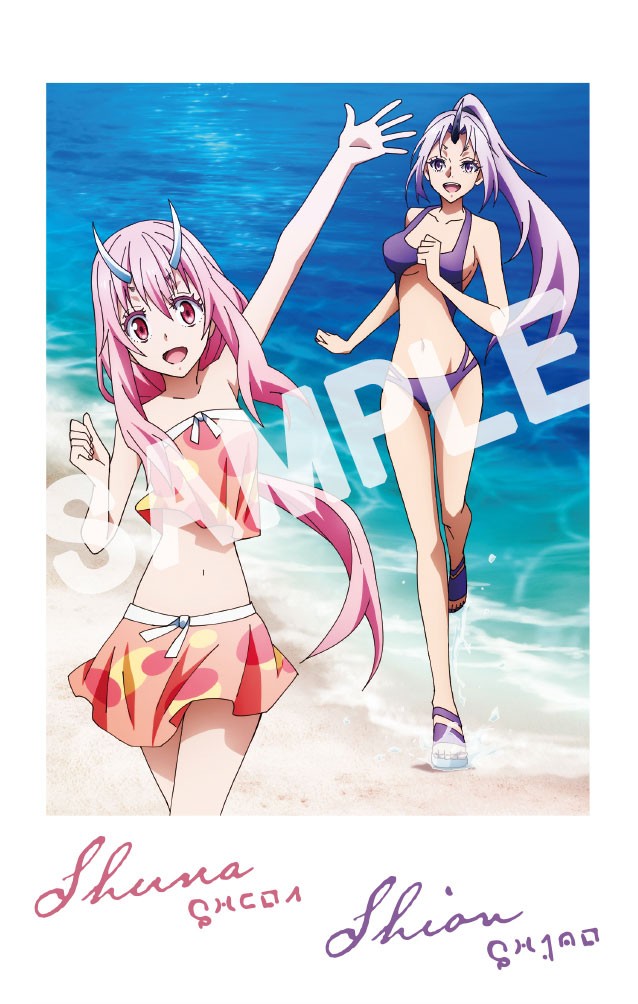 アニメ「劇場版 転生したらスライムだった件 蒼海の涙編」の入場者特典第2弾(c)川上泰樹・伏瀬・講談社/転スラ製作委員会