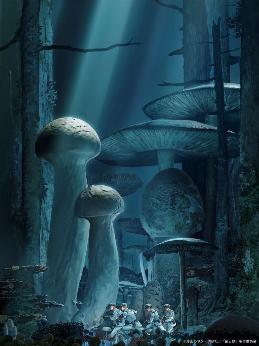 アニメ「菌と鉄」のビジュアル（C）片山あやか・講談社／「菌と鉄」製作委員会