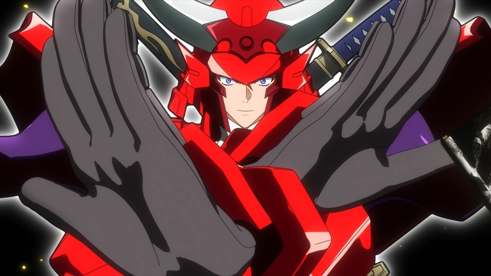 アニメ「鎧真伝サムライトルーパー」の第10話「錯利符愛棲」の一場面（c）SUNRISE