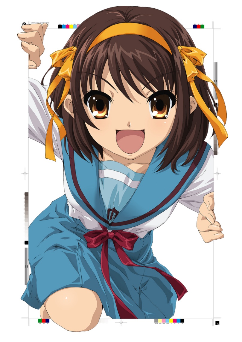 アニメ「涼宮ハルヒの憂鬱」のビジュアル2007，2008，2009 谷川流・いとうのいぢ／SOS団