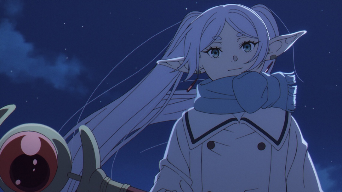 アニメ「葬送のフリーレン」の第36話「立派な最期」の一場面（c）山田鐘人・アベツカサ／小学館／「葬送のフリーレン」製作委員会