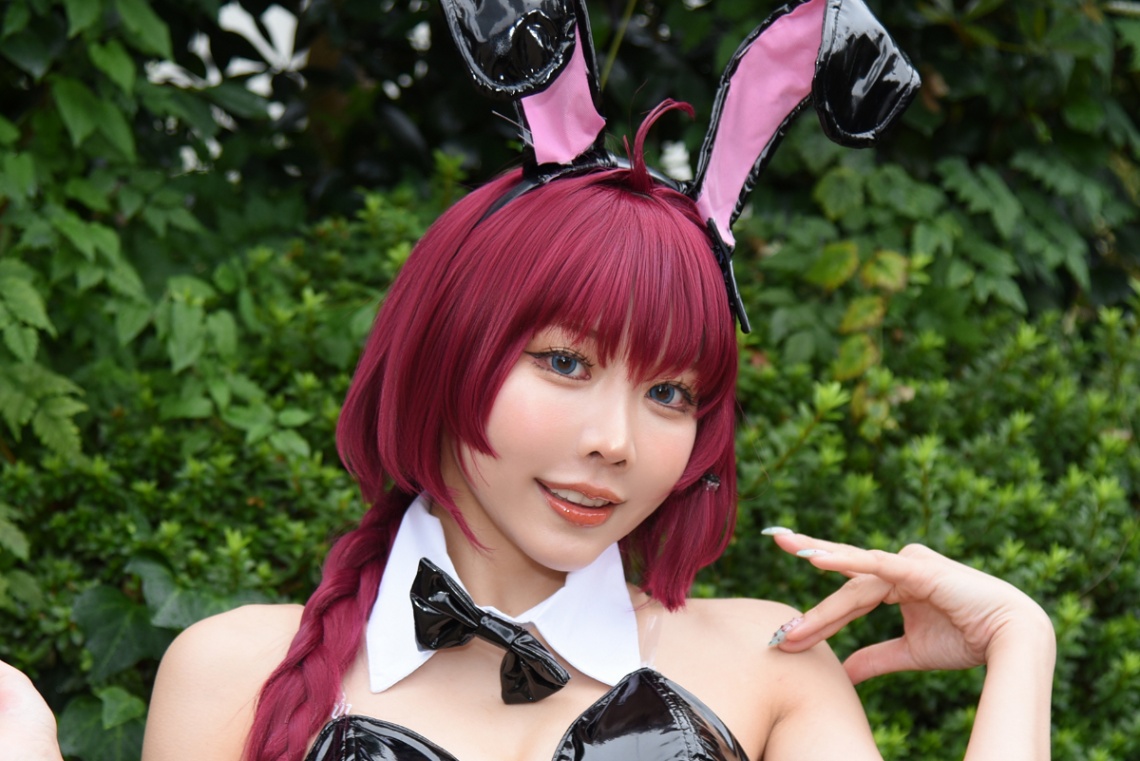 「To LOVEる -とらぶる- ダークネス」黒咲芽亜のコスプレを披露したりなしぃさん