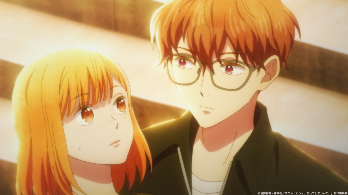 テレビアニメ「どうせ、恋してしまうんだ。」の第22話「ずっと言いたかったこと」の一場面（c）満井春香・講談社／アニメ「どうせ、恋してしまうんだ。」製作委員会