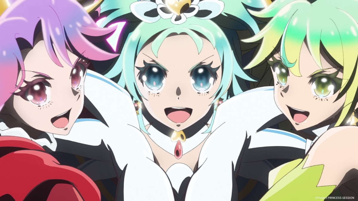 アニメ「プリンセッション・オーケストラ」の一場面(c)Project PRINCESS-SESSION