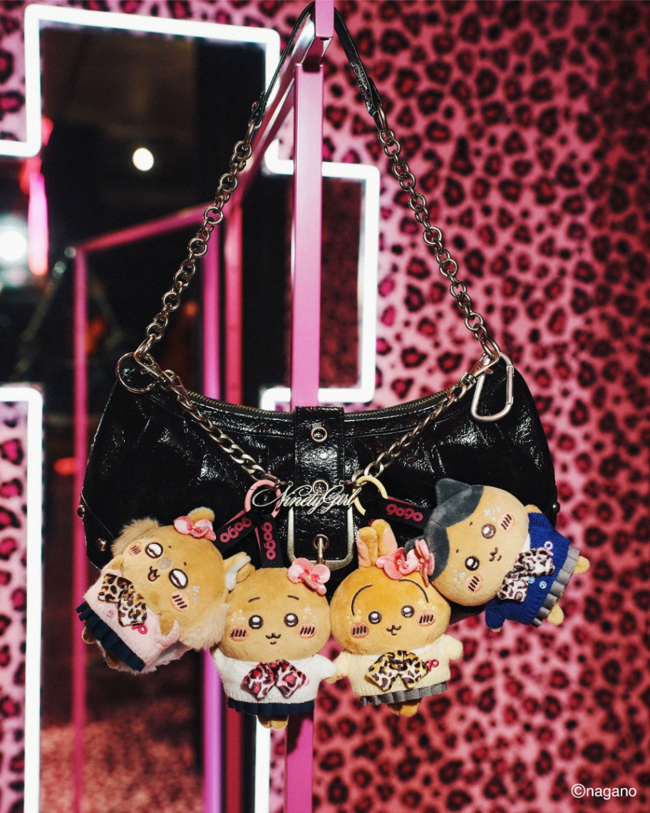 「ちいかわ」と「9090」のコラボアイテムのイメージ