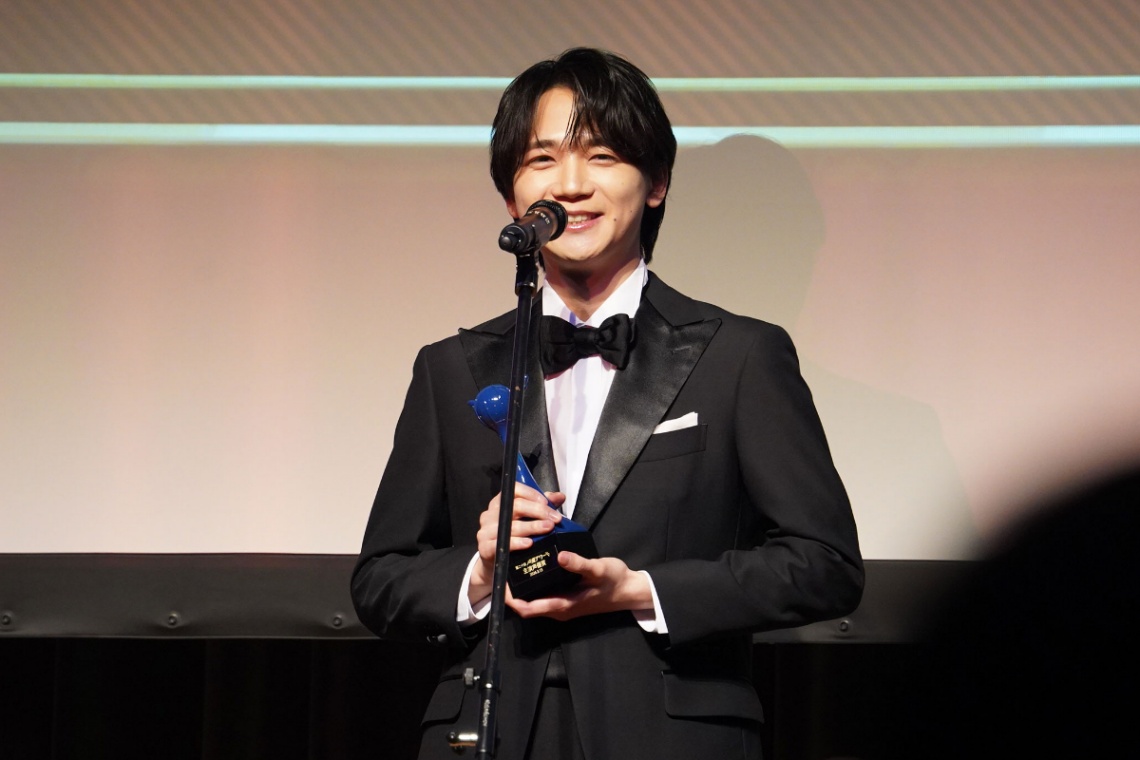 「第20回声優アワード」で主演声優賞を受賞した戸谷菊之介さん