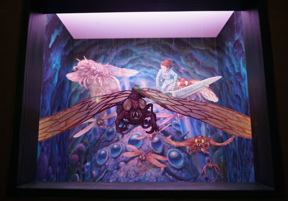 宮崎駿監督が制作した「パノラマボックス」の「風の谷のナウシカ／『ワァーごめん」』