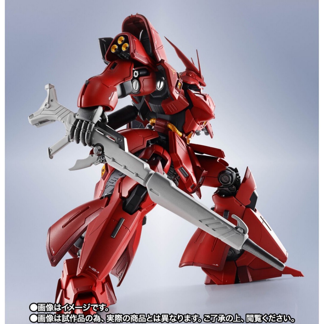 「機動戦士ガンダム 逆襲のシャア」のサザビーのフィギュア「METAL ROBOT魂＜SIDE MS＞ サザビー」（C）創通・サンライズ