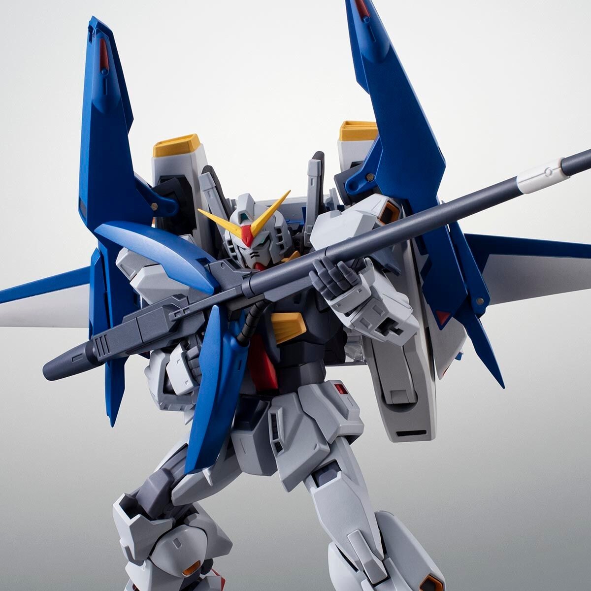 「機動戦士Zガンダム」のスーパーガンダムのフィギュア「ROBOT魂 ＜SIDE MS＞ RX-178+FXA-05D スーパーガンダム ver. A.N.I.M.E.」（C）創通・サンライズ