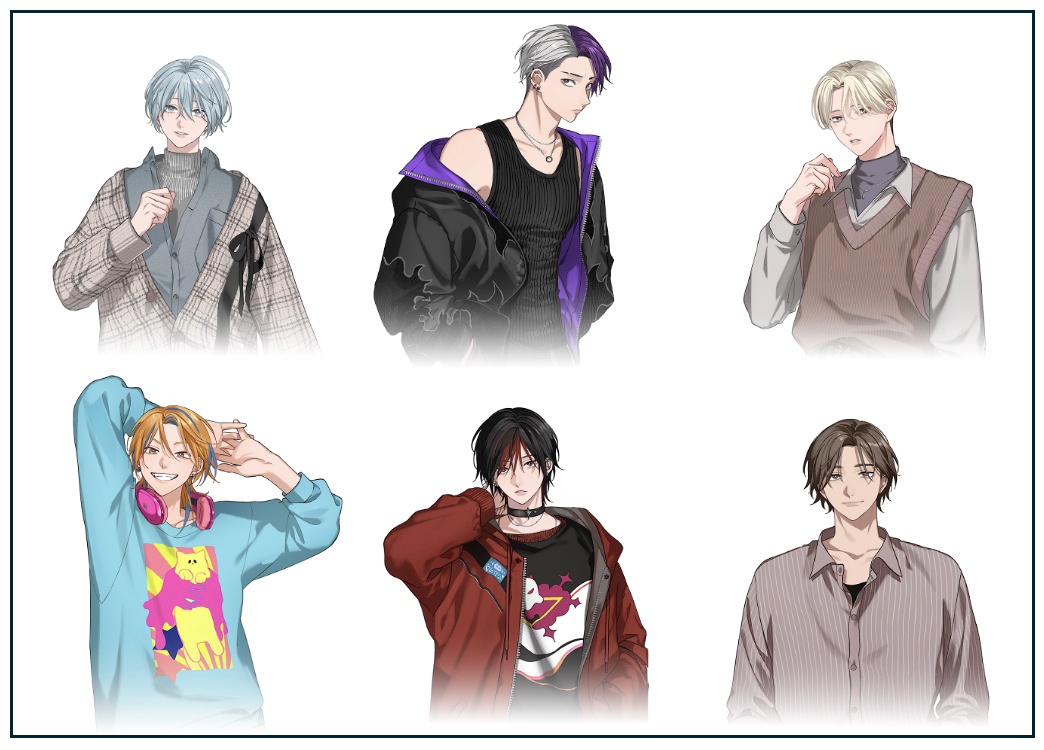 クロスオーバー声優男性ユニットプロジェクト「Soul of Sole」のビジュアル（C）SOS製作委員会／THEATRE ACADEMY