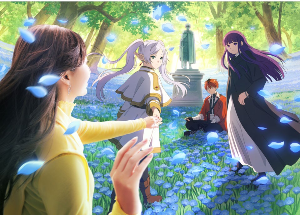 「葬送のフリーレン」とユニバーサル・スタジオ・ジャパンがコラボすることが発表された（c）山田鐘人・アベツカサ／小学館／「葬送のフリーレン」製作委員会