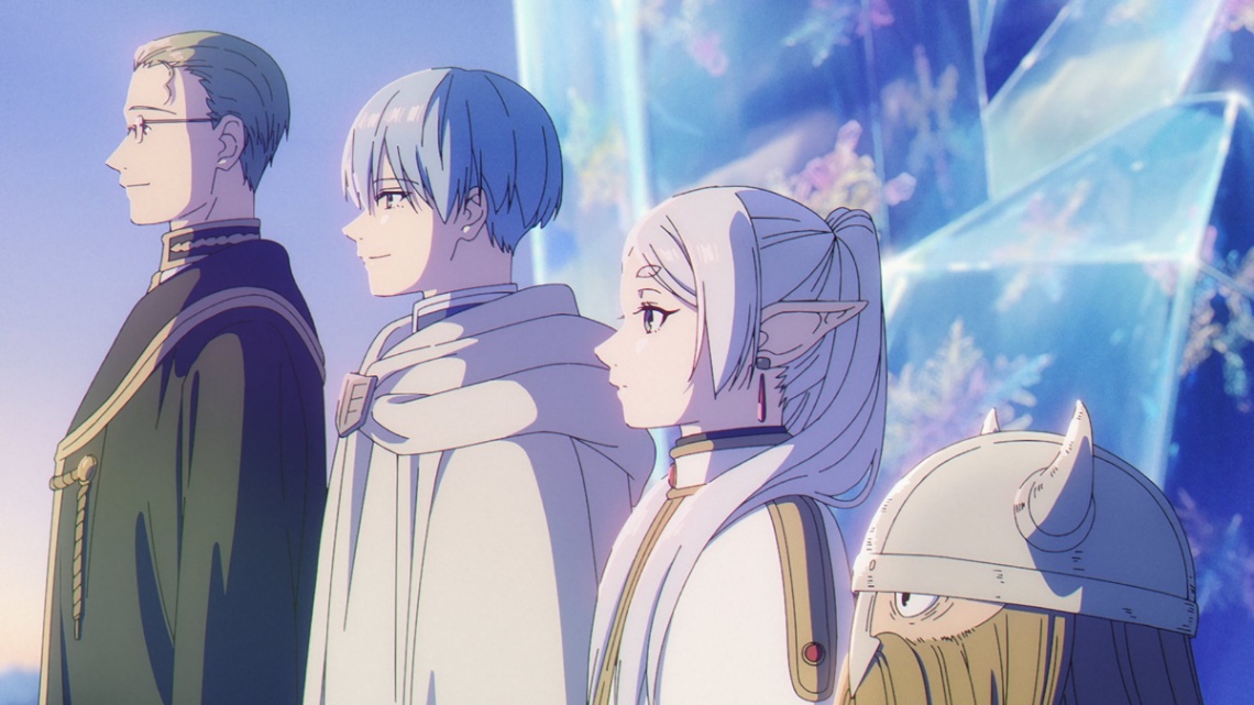 アニメ「葬送のフリーレン」の第38話「美しい光景」の一場面（C）山田鐘人・アベツカサ／小学館／「葬送のフリーレン」製作委員会
