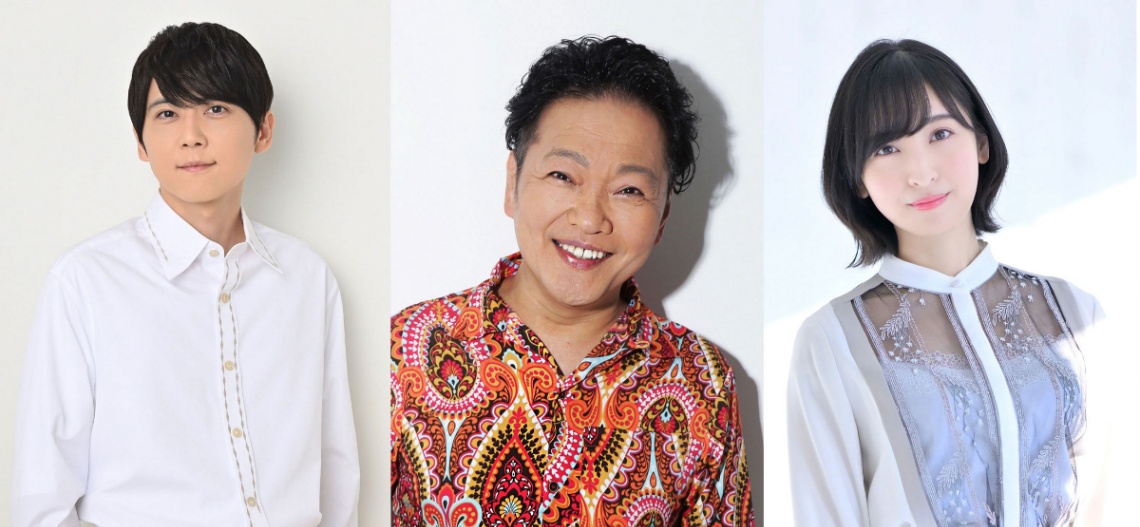 「あさイチ」に新レギュラーとして出演する（左から）梶裕貴さん、山口勝平さん、佐倉綾音さん