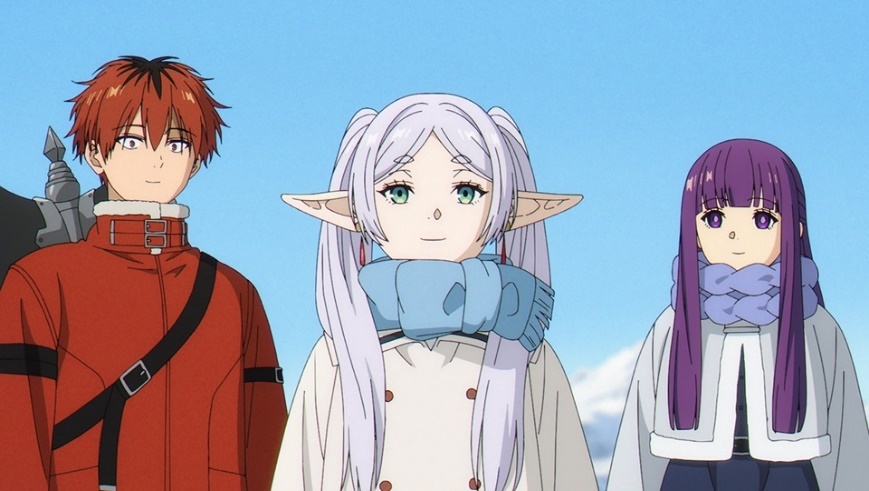 アニメ「葬送のフリーレン」のビジュアル（C）山田鐘人・アベツカサ／小学館／「葬送のフリーレン」製作委員会