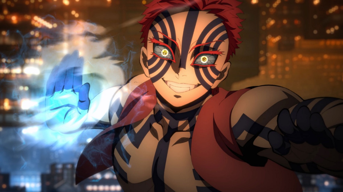 アニメ「劇場版『鬼滅の刃』無限城編 第一章 猗窩座再来」の一場面（C）吾峠呼世晴／集英社・アニプレックス・ufotable