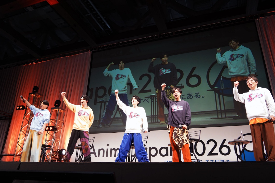 「AnimeJapan 2026」のイベント「アニメ『スティール・ボール・ラン ジョジョの奇妙な冒険』レーススタート記念!Special STAGE」の様子