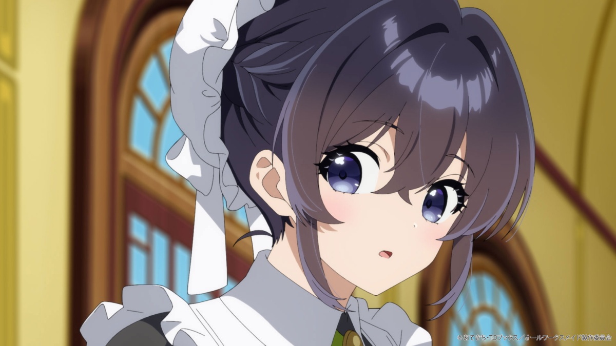 アニメ「ヒロイン？聖女？いいえ、オールワークスメイドです（誇）！」のティザーPVの一場面（c）あてきち・TOブックス／オールワークスメイド製作委員会