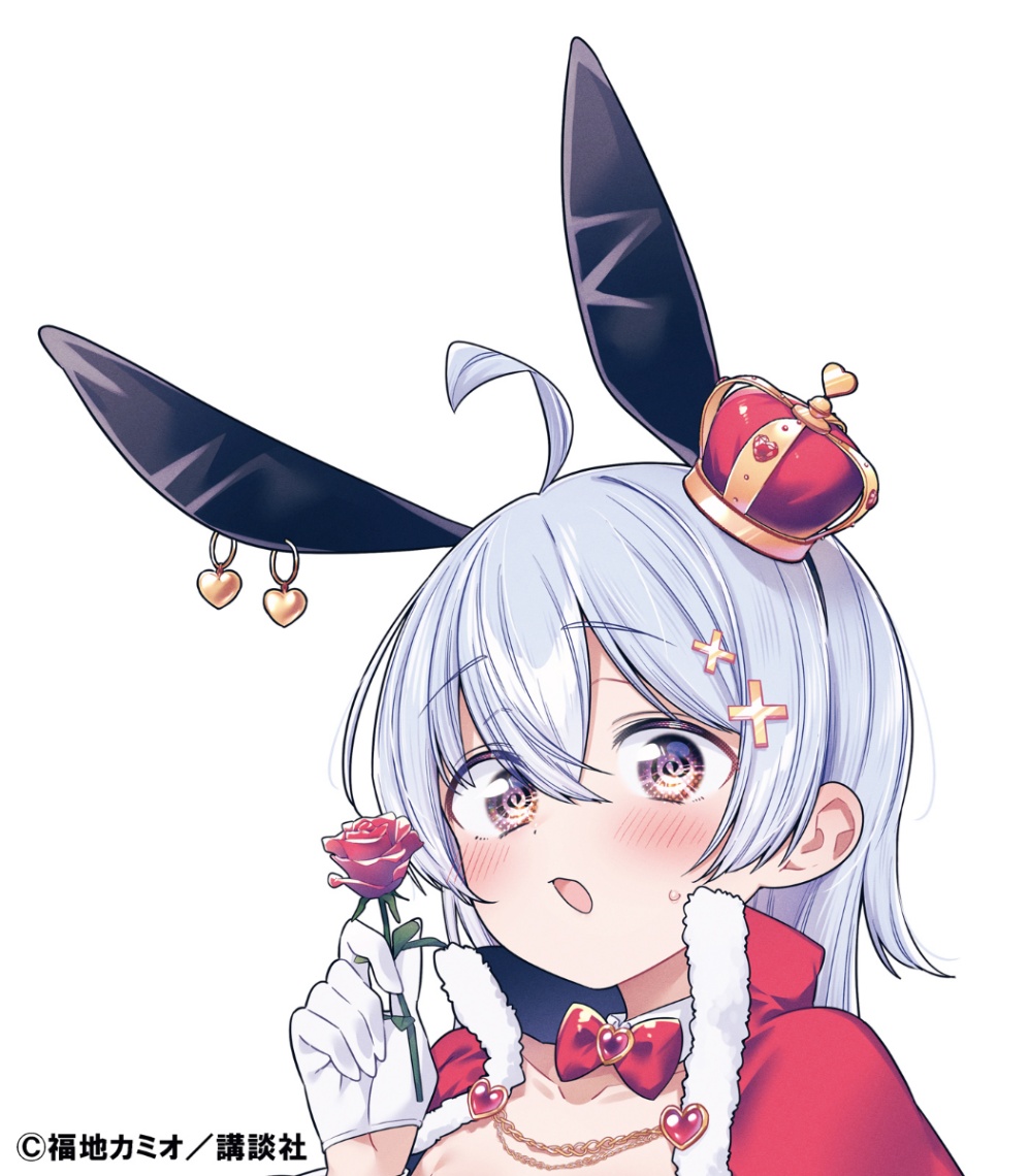 「週刊少年マガジン」第18号に「よわよわ先生」の鶸村ひよりがバニーガール姿で登場した