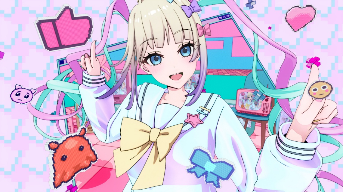 アニメ「NEEDY GIRL OVERDOSE」のオープニング映像（C）WSS playground／NEEDY GIRL PROJECT