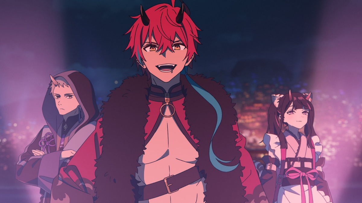 アニメ「超かぐや姫！」の一場面（c）コロリド・ツインエンジンパートナーズ