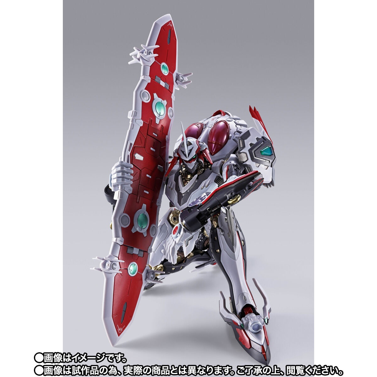 「交響詩篇エウレカセブン」のフィギュア「METAL BUILD ニルヴァーシュ type ZERO RS」（C）2005 BONES／Project EUREKA