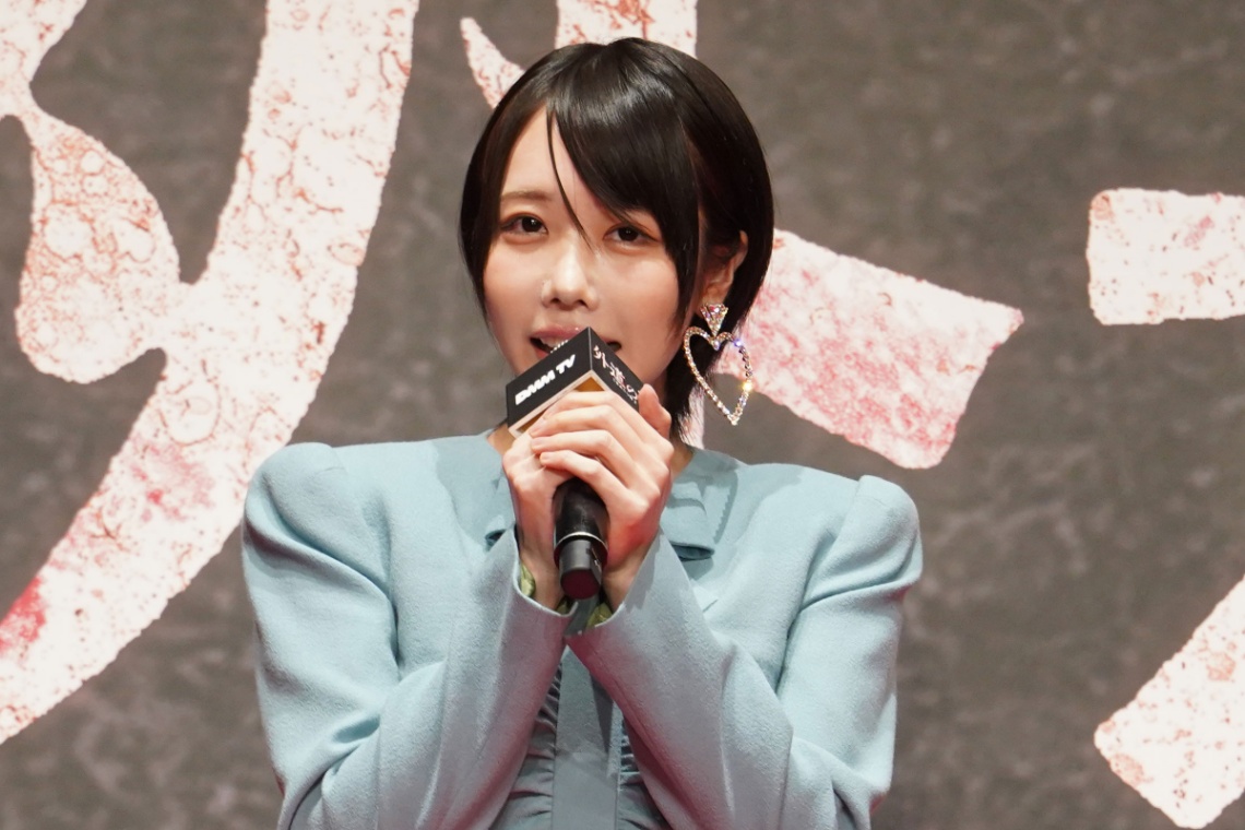 「外道の歌 SEASON2」の配信記念イベントに登場したあのさん