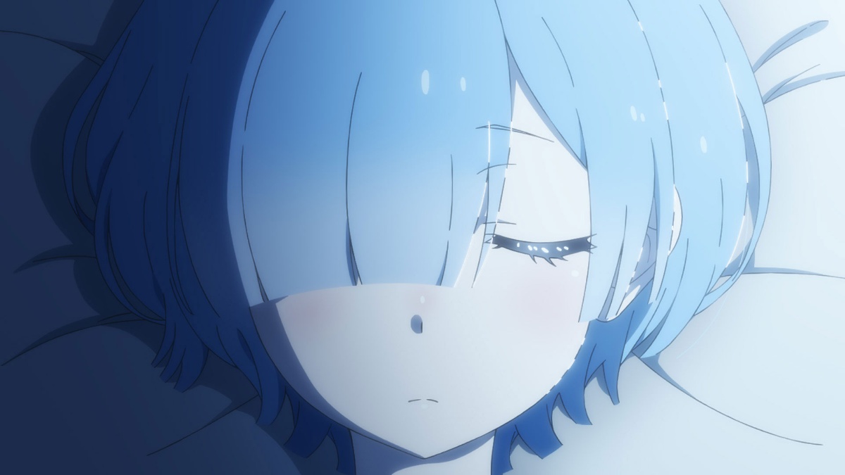 アニメ「Re：ゼロから始める異世界生活」の第67話「君を連れ出す理由／ゴージャス・タイガー・リローデッド」の一場面（c）長月達平・株式会社KADOKAWA刊／Re：ゼロから始める異世界生活4製作委員会