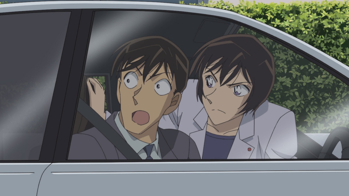 アニメ「名探偵コナン」の第1197話「旋風のコスプレライダー」の一場面（c）青山剛昌／小学館・読売テレビ・TMS 1996