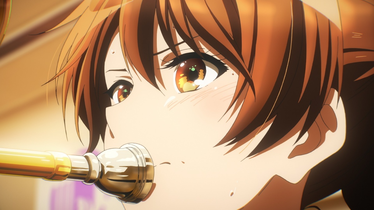 アニメ「最終楽章 響け！ユーフォニアム」の前編の一場面（C）武田綾乃・宝島社／『響け！』製作委員会2024