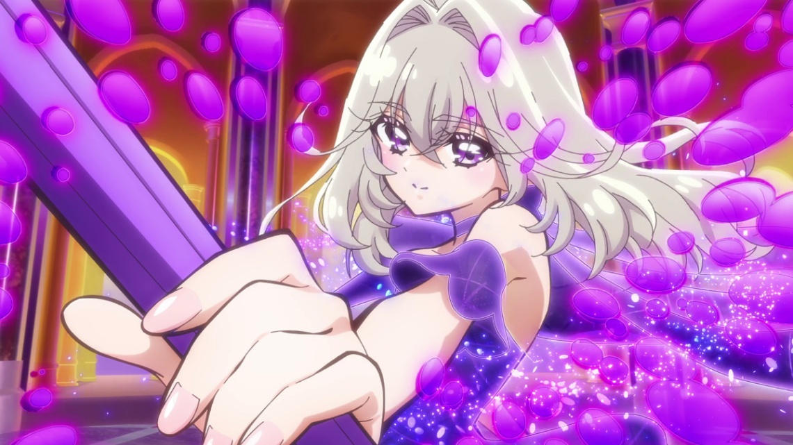 アニメ「名探偵プリキュア！」の第11話「キュアアルカナ・シャドウ、現る」の一場面（c）ABC-A・東映アニメーション